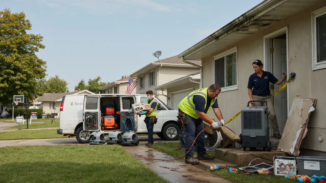 Water Damage Restoration in Marengo, IA near me